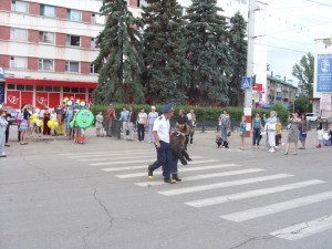 Акция_ГИБДД_медведь_3