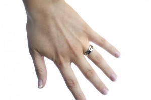 brides hand