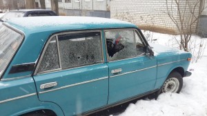 расстреляли авто