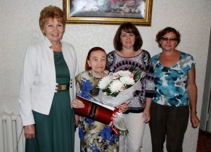 ТА Шошкина Говорова Лидия Ивановна 90 лет 9 сентября 2014