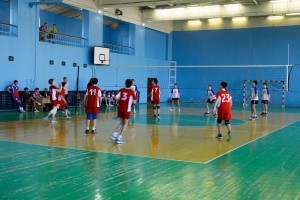 внутришкольный турнир по волейболу