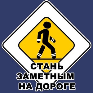 Стань заметным на дороге_акция_лого