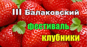 3 фестиваль клубники балаково