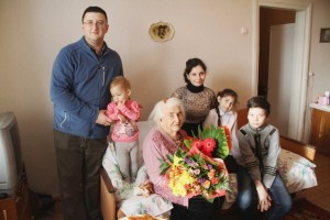 Фирсова Анастасия Ивановна 100 лет 27 декабря 2013