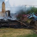 За 2 недели балаковские пожарные 8 раз выезжали на тушение расселенных ветхих домов
