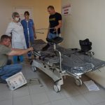 В Балаковской городской клинической больнице появились многофункциональные операционные столы финского производства и новейший аппарат для ультразвуковой терапии