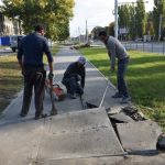 В Балакове подрядные организации приступили к ремонту тротуаров в рамках гарантийных обязательств