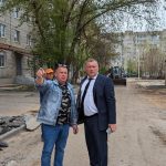 В Балакове начался ремонт дворов в рамках спонсорских средств компании «ФосАгро»