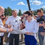 Сегодня Сергей Грачев вместе с представителями СМИ осмотрел ход работ в парке «Центральный»