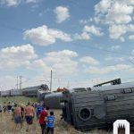 В соседней Волгоградской области сошли с рельсов семь вагонов пассажирского поезда