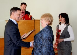 Благодарность Губернатора Матвеевой Ольге Викторовне 31 марта 2014