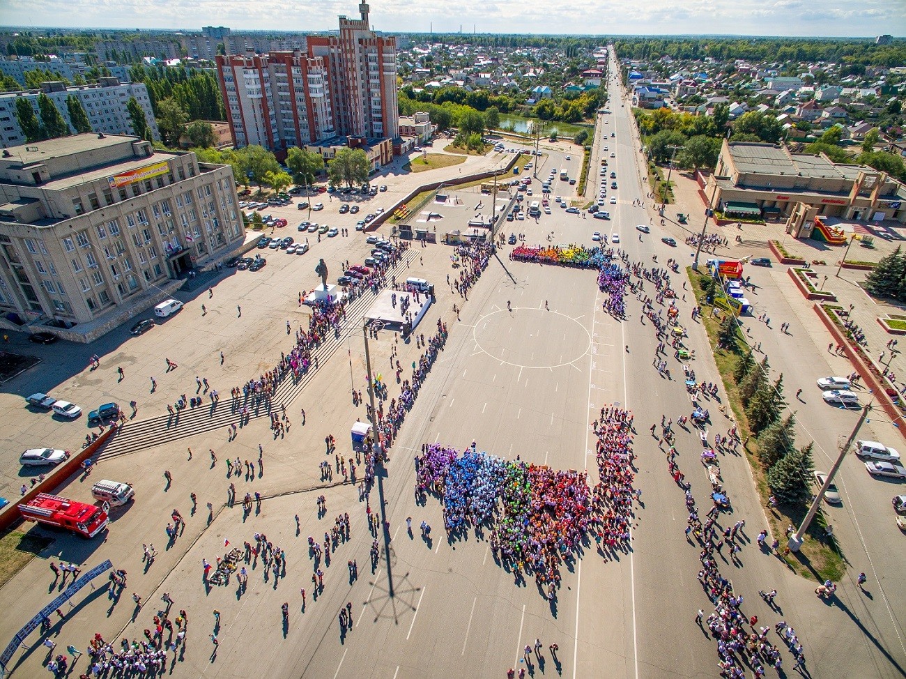 Центральная площадь курган